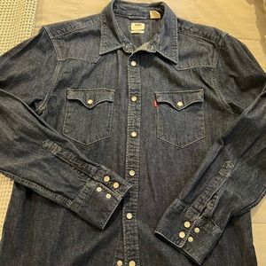 Levi’s Barstow Western Denim Shirt - Dark Wash